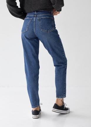 Джинси мом жіночі прямі джинси бойфренди3 фото