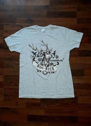 Мужская футболка с уникальным принтом