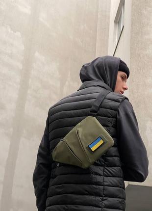 Кобура з ліпучкою та прапором україни