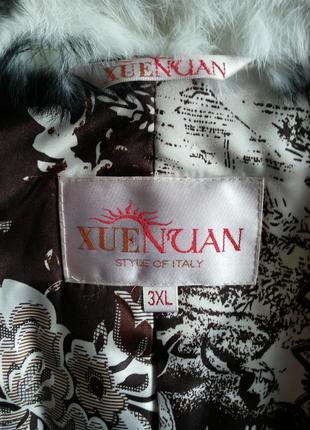 Модная и стильная шуба(кролик), шубка, полушубок,бренд  xuenuan.fashionable wear7 фото