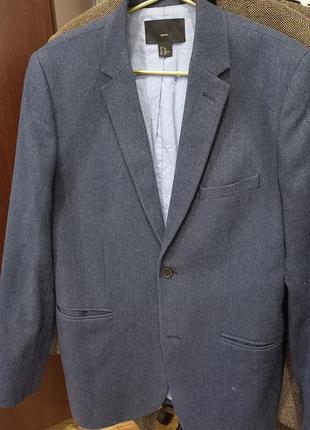 Піджак вовняний h&m, 52, в ідеалі