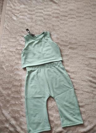 Костюм, топ, лосини