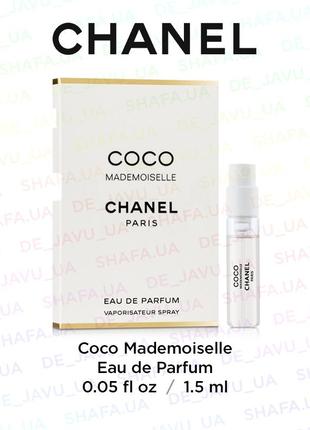 Пробник парфюма chanel аромат coco mademoiselle духи edp шипровые цветочные