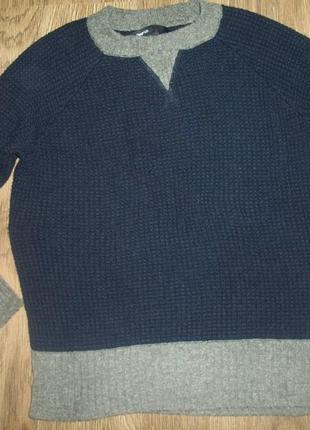 Теплый  мягкий свитер крупной вязки на 4-5 лет gap гэп2 фото
