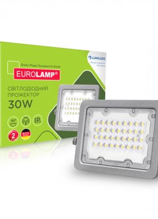 Прожектор eurolamp led smd 30w 5000к (led-fl-30(gray))