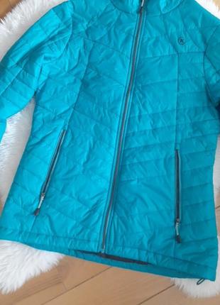 Демісезонна легка курточка кольору морської хвилі3 фото