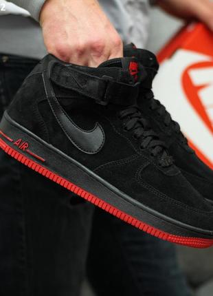 Кросівки nike air force 1 07 high  зима6 фото