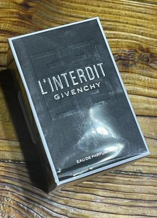 Givenchy l'interdit парфюмированная вода