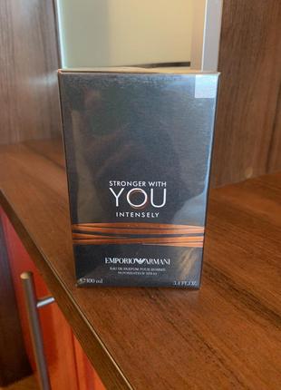 Emporio armani stronger with you intensely