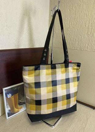 Сумка на осень. жіноча сумочка текстильна на осінь