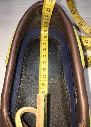 Premium брендовые кожаные мужские туфли топсайдеры sperry оригинал8 фото