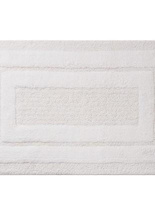 Килимок для ванної/приліжковий php sirio bianco 50х80 см білий