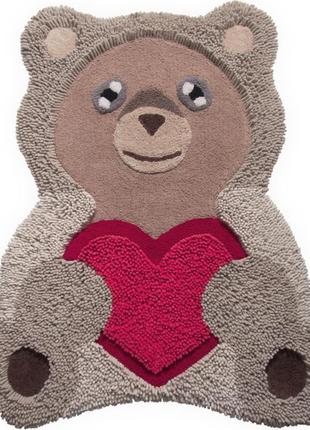 Килимок для ванної/в дитячу php teddy beige 85x105 см бежевий