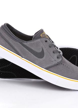 Замшевые кеды nike zoom stefan janoski демисезонные кроссовки - 23 см