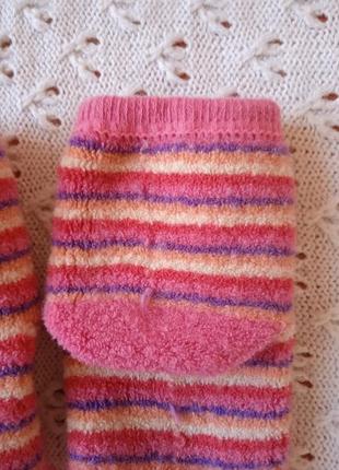 Термошкарпетки з мериносової вовни для дівчинки термо шкарпетки теплі махрові шерстяні носки шерсть мериноса7 фото