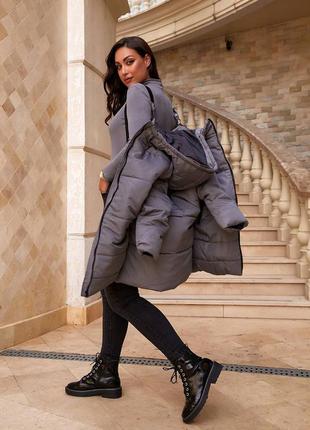 Куртка пуховик пальто.розміри 44-60.