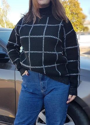 Свитер женский оверсайз finery черный