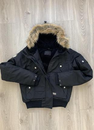 Пуховик короткий натуральный vero moda