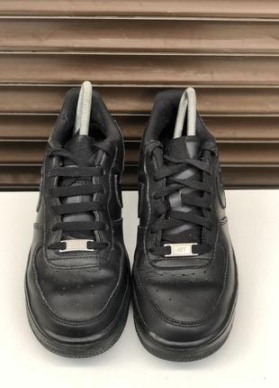 Nike air force 1 black 38р 24см кроссовки женские оригинал3 фото