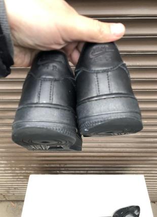 Nike air force 1 black 38р 24см кроссовки женские оригинал8 фото