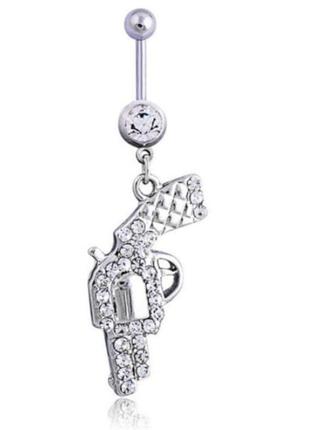 Пірсинг пупка "зброя"