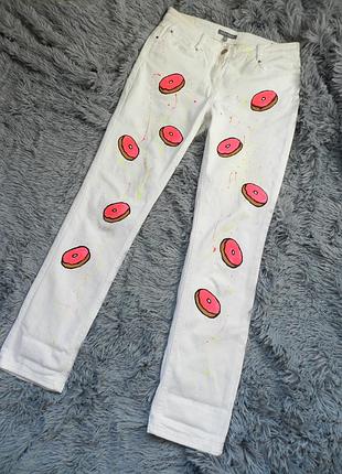 ✅джинсы разрисованые ручная работа