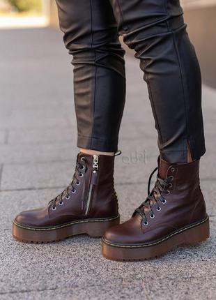 Женские зимние ботинки martens с 36 по 40 размеры