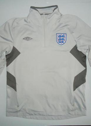 Олимпийка  мастерка  umbro сборной англии серая (l)