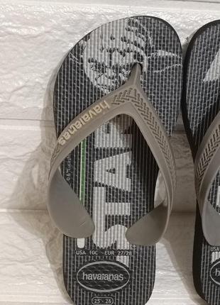 Вьетнамки havaianas star ears yoda darth vader.usa 10c.3 фото