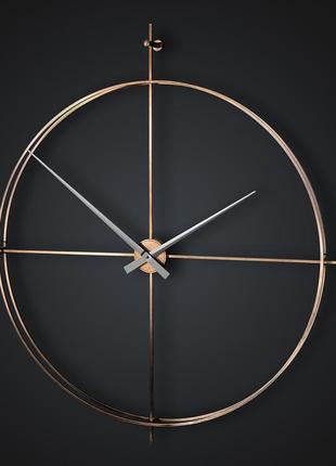Часы настенные b&b design elegance 70x70 см медь