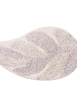 Килимок для ванної/в дитячу php leaf avorio 55х110 см молочний