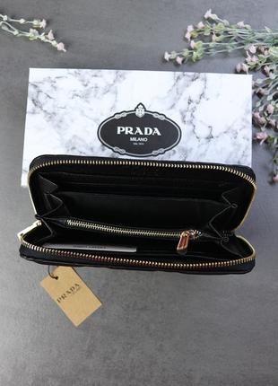 Гаманець prada великий5 фото