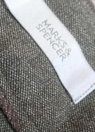 Фирменные качественные плотные брюки палаццо marks spencer4 фото