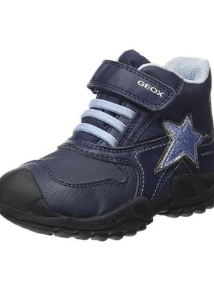 Новые деми ботинки для девочки geox savage waterproof.