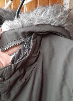 Женская куртка удлиненная демисезон парка пальто7 фото