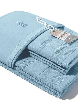 Набір махрових рушників php joy nilo (блакитні)