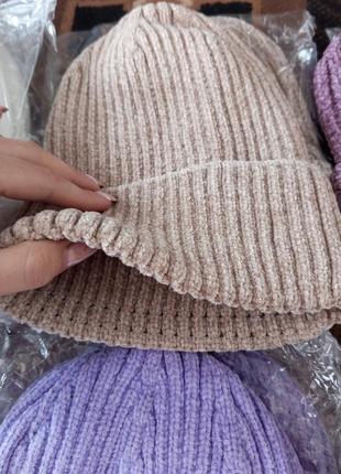 Велюровые шапочки ❄️