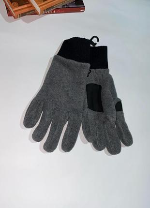 Якісні, теплі флісові перчатки в двох кольорах: чорний та сірий. // бренд: с&а //розмір: м, l3 фото