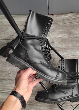 Шкіряні берци чоботи dr. martens undercover steel toe
