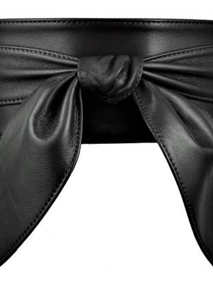 Жіночий пояс кушак чорний