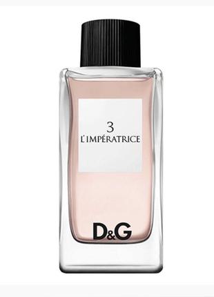 Dolce&gabbana 3 l'imperatrice 100ml