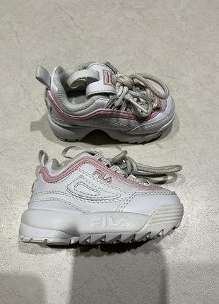 Шкіряні кросівки fila! оригінал!