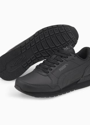 Кроссовки puma st runner v3 leather, 100% оригинал