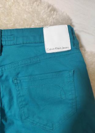 Бірюзові джинси брюки calvin klein4 фото