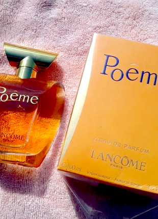 Lancome poeme винтаж 1995г💥оригинал 1,5 мл распив аромата затест3 фото