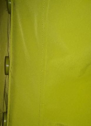 Р 14 / 48-50 стильный яркий зеленый плащ дождевик легко пальто ветровка george9 фото