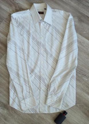 Красивая мужская рубашка  48-50 l