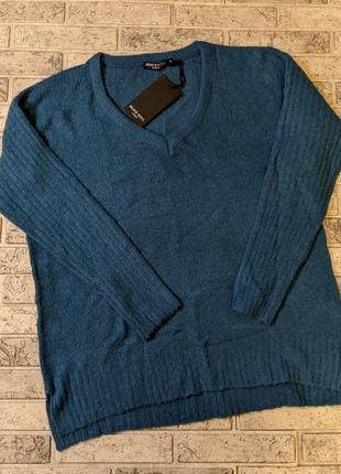 Махеровый свитер, пуловер! р.50-56!1 фото