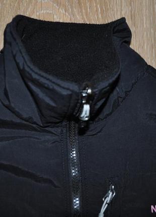 Черная флисовая куртка зипка от the north face limited edition4 фото