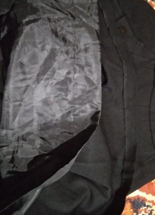 Шикарная юбка с карманами по бокам5 фото